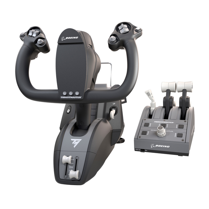Thrustmaster 4460210 TCA Yoke Pack Boeing Edition, Controlador Yoke de Avión para PC, Negro Thrustmaster 4460210 TCA Yoke Pack Boeing Edition, Controlador Yoke de Avión para PC, Negro