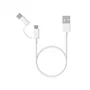 Xiaomi Cable Mi 2-in-1 USB A a Micro USB y USB Tipo C 100 cm Blanco