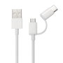 Xiaomi Cable Mi 2-in-1 USB A a Micro USB y USB Tipo C 100 cm Blanco