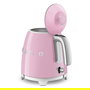 Smeg KLF05PKEU Tetera o Hervidor Eléctrico Pequeño Mini, Color Rosa