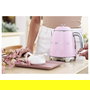 Smeg KLF05PKEU Tetera o Hervidor Eléctrico Pequeño Mini, Color Rosa