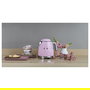 Smeg KLF05PKEU Tetera o Hervidor Eléctrico Pequeño Mini, Color Rosa
