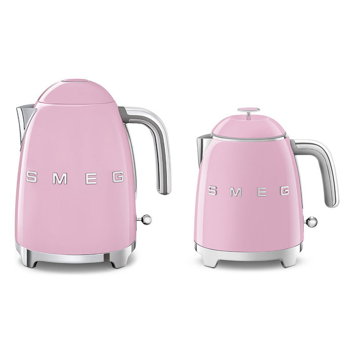Smeg KLF05PKEU Tetera o Hervidor Eléctrico Pequeño Mini, Color Rosa Smeg KLF05PKEU Tetera o Hervidor Eléctrico Pequeño Mini, Color Rosa
