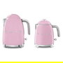 Smeg KLF05PKEU Tetera o Hervidor Eléctrico Pequeño Mini, Color Rosa