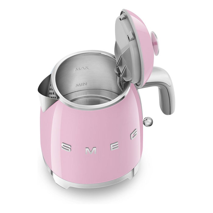 Smeg KLF05PKEU Tetera o Hervidor Eléctrico Pequeño Mini, Color Rosa Smeg KLF05PKEU Tetera o Hervidor Eléctrico Pequeño Mini, Color Rosa