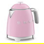 Smeg KLF05PKEU Tetera o Hervidor Eléctrico Pequeño Mini, Color Rosa