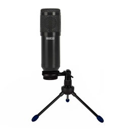Sparco Micrófono USB Negro para PC SPMIC