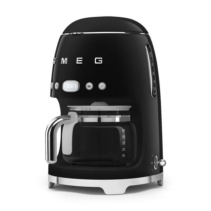 Smeg Cafetera de filtro 50s Style DCF02BLEU, negro Smeg Cafetera de filtro 50s Style DCF02BLEU, negro