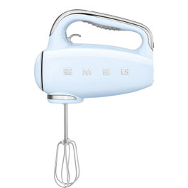 Smeg HMF01PBEU Batidora de mano Retro Diseño de los 50 Azul Pastel