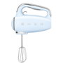 Smeg HMF01PBEU Batidora de mano Retro Diseño de los 50 Azul Pastel