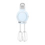 Smeg HMF01PBEU Batidora de mano Retro Diseño de los 50 Azul Pastel