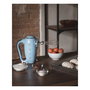 Smeg HMF01PBEU Batidora de Mano Retro 50s Azul Pastel, 250W, 9 Velocidades, Ganchos y Batidor, Aluminio y Acero Inoxidable