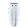 Smeg HMF01PBEU Batidora de Mano Retro 50s Azul Pastel, 250W, 9 Velocidades, Ganchos y Batidor, Aluminio y Acero Inoxidable