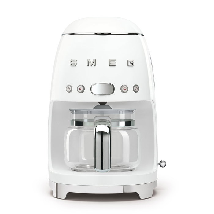 Smeg DCF02WHEU Cafetera de filtro 50's Style, Blanco Smeg DCF02WHEU Cafetera de filtro 50's Style, Blanco