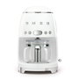 Smeg DCF02WHEU Cafetera de filtro 50's Style, Blanco