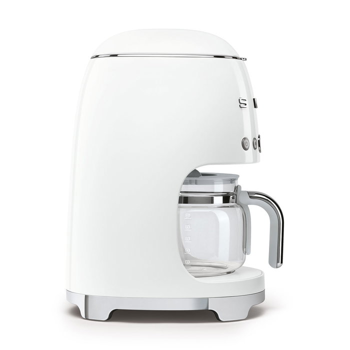 Smeg DCF02WHEU Cafetera de filtro 50's Style, Blanco Smeg DCF02WHEU Cafetera de filtro 50's Style, Blanco