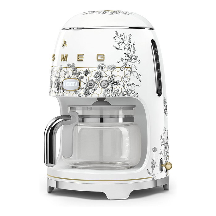Smeg DCF02WHEU Cafetera de filtro 50's Style, Blanco Smeg DCF02WHEU Cafetera de filtro 50's Style, Blanco