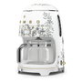 Smeg DCF02WHEU Cafetera de filtro 50's Style, Blanco