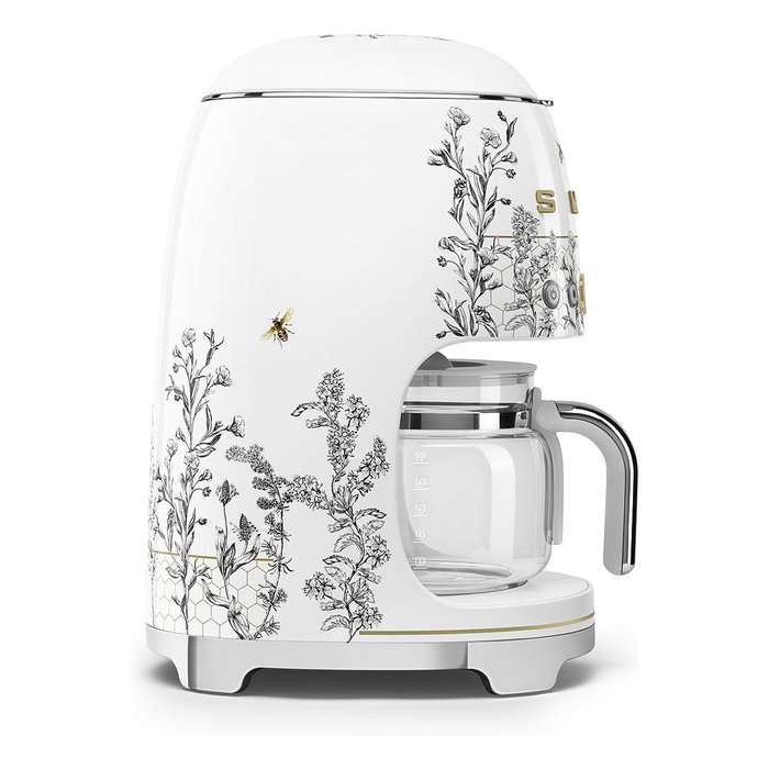 Smeg DCF02WHEU Cafetera de filtro 50's Style, Blanco Smeg DCF02WHEU Cafetera de filtro 50's Style, Blanco