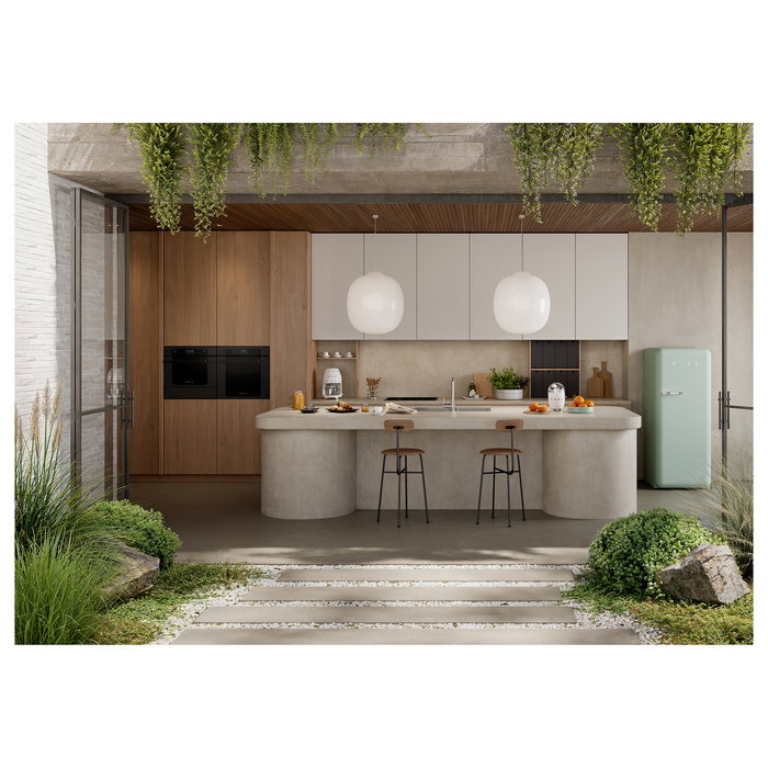 Smeg Cafetera de Filtro Automática Estilo 50s DCF02WHEU, 1.4L, Ajuste de Intensidad, Manten Caliente, Programable, Blanco