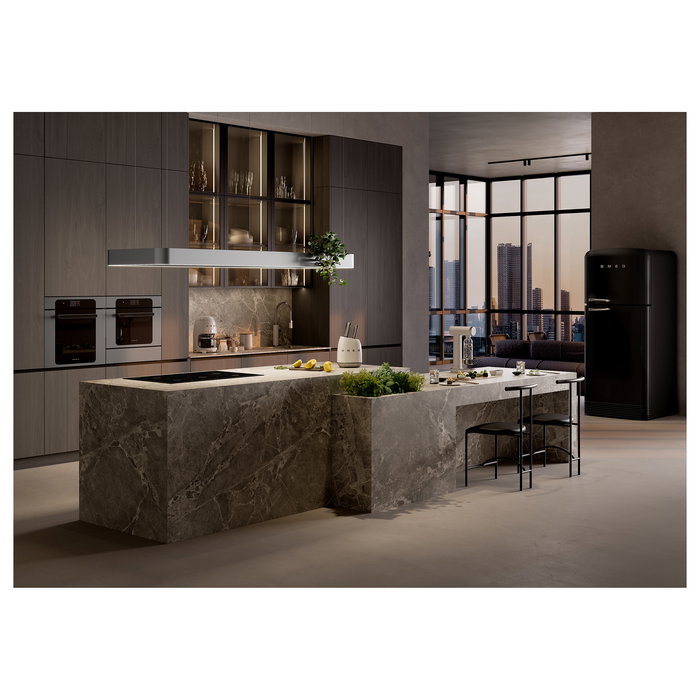 Smeg Cafetera de Filtro Automática Estilo 50s DCF02WHEU, 1.4L, Ajuste de Intensidad, Manten Caliente, Programable, Blanco