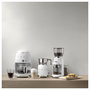 Smeg Cafetera de Filtro Automática Estilo 50s DCF02WHEU, 1.4L, Ajuste de Intensidad, Manten Caliente, Programable, Blanco