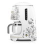 Smeg DCF02WHEU Cafetera de filtro 50's Style, Blanco