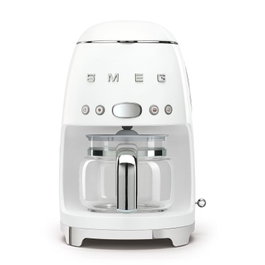 Smeg Cafetera de filtro 50's Style DCF02WHEU, Blanco