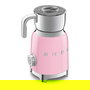 Smeg MFF11PKEU Espumador de Leche Automático, Rosa, Acero Inoxidable y Plástico, 250 ml, 8 Funciones, 500 W