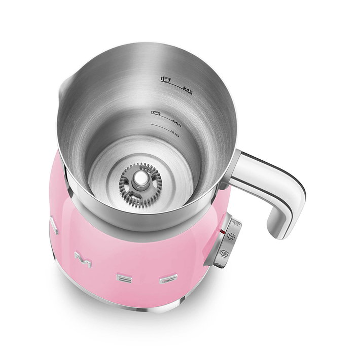 Smeg MFF11PKEU Espumador de Leche Estilo Años 50 Rosa Smeg MFF11PKEU Espumador de Leche Estilo Años 50 Rosa