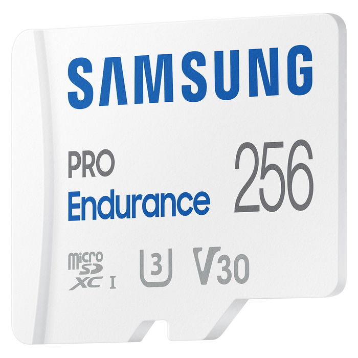 SAMSUNG PRO Endurance Tarjeta MicroSDXC UHS-I U3 256GB con Adaptador