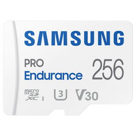 Samsung PRO Endurance 256GB MicroSDXC UHS-I U3 100MB/s 40MB/s con Adaptador