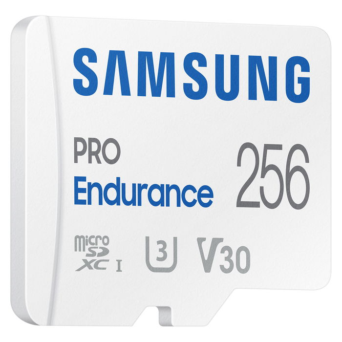 SAMSUNG PRO Endurance Tarjeta MicroSDXC UHS-I U3 256GB con Adaptador