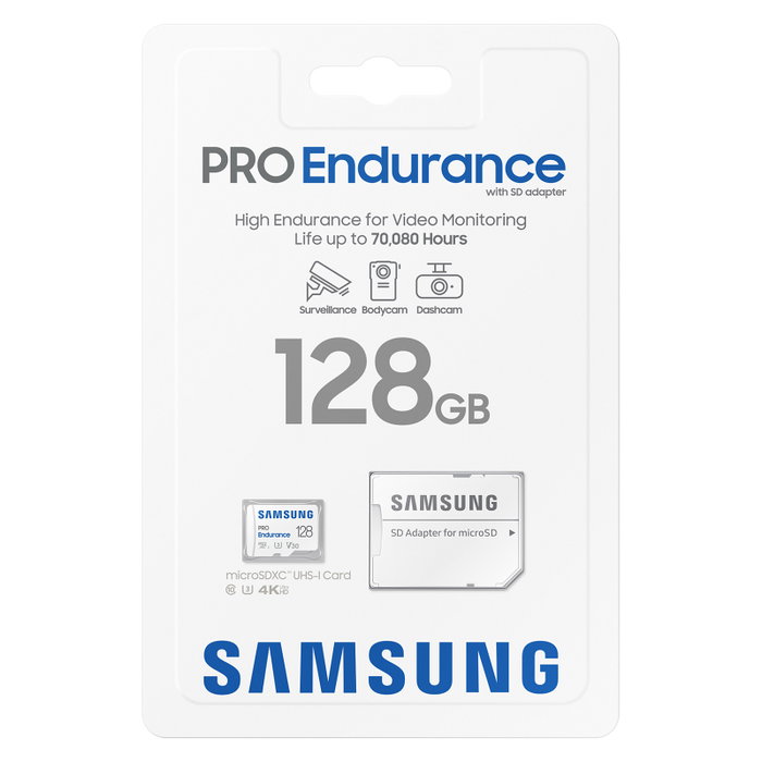 Samsung PRO Endurance 128GB microSDXC con Adaptador Samsung PRO Endurance 128GB microSDXC con Adaptador