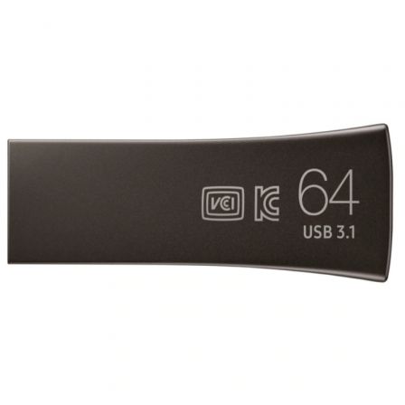 Samsung Bar Plus 64 GB - Pendrive USB 3.2 Gen 1, 300 MB/s, Modelo MUF-64BE4/APC