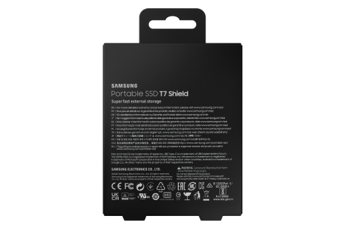 Samsung Portable T7 Shield 2 TB Negro