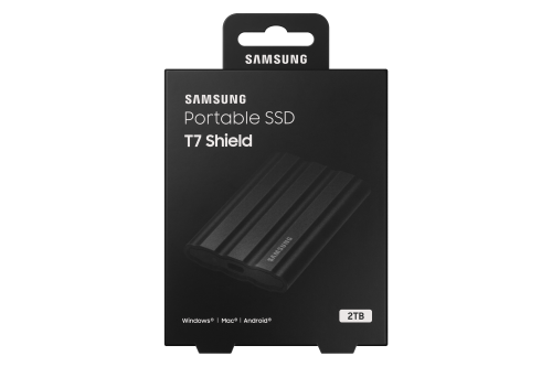 Samsung Portable T7 Shield 2 TB Negro