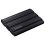 Samsung MU-PE2T0S Portable SSD T7 Shield 2TB USB 3.2 Gen 2, 1050 MB/s Lectura, 1000 MB/s Escritura, Resistente Agua y Polvo, Negro