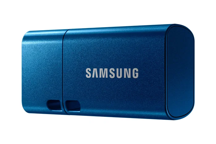 Samsung MUF-128DA Pendrive USB-C 128 GB USB 3.2 Gen 1 Velocidad Lectura 400MB/s Resistente (Agua, Golpes, Imanes) Color Azul