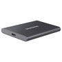 Samsung SSD T7 Portátil 1TB USB-C USB 3.2 Gen 2 Gris Titanio - Hasta 1050 MB/s, Cifrado 256-bit AES
