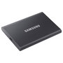 Samsung SSD T7 Portátil 1TB USB-C USB 3.2 Gen 2 Gris Titanio - Hasta 1050 MB/s, Cifrado 256-bit AES