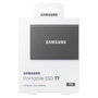 Samsung SSD T7 Portátil 1TB USB-C USB 3.2 Gen 2 Gris Titanio - Hasta 1050 MB/s, Cifrado 256-bit AES