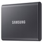 Samsung SSD T7 Portátil 1TB USB-C USB 3.2 Gen 2 Gris Titanio - Hasta 1050 MB/s, Cifrado 256-bit AES