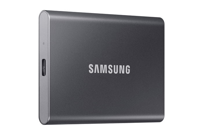 Samsung MU Disco Duro SSD Externo 1TB - Hasta 1050 MB/s Lectura, 1000 MB/s Escritura, AES 256-bit, 58g