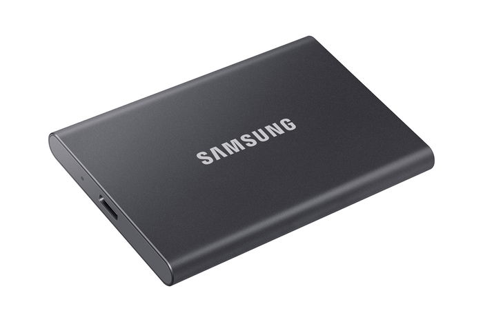 Samsung MU Disco Duro SSD Externo 1TB - Hasta 1050 MB/s Lectura, 1000 MB/s Escritura, AES 256-bit, 58g
