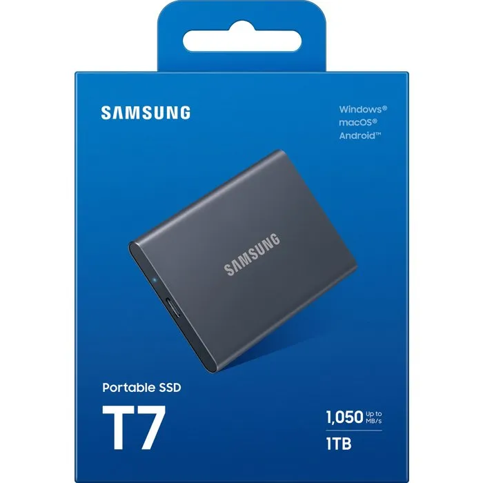 Samsung Portable SSD T7 1TB Gris