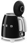 Smeg KLF05BLEU Hervidor Eléctrico Mini 0,8 L Negro