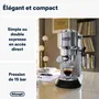 De'Longhi Máquina de Café Dedica EC685.M con Portafiltro, Color Plata, 15 Bares, 1.3L