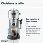 De'Longhi Máquina de Café Dedica EC685.M con Portafiltro, Color Plata, 15 Bares, 1.3L