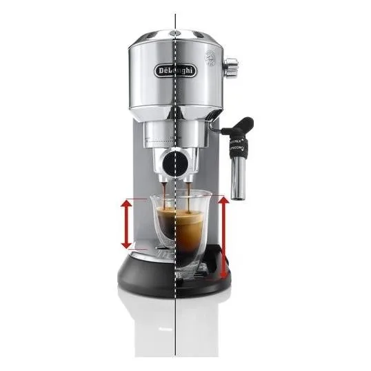 DeLonghi Dedica Style EC685.M, Máquina espresso Plata